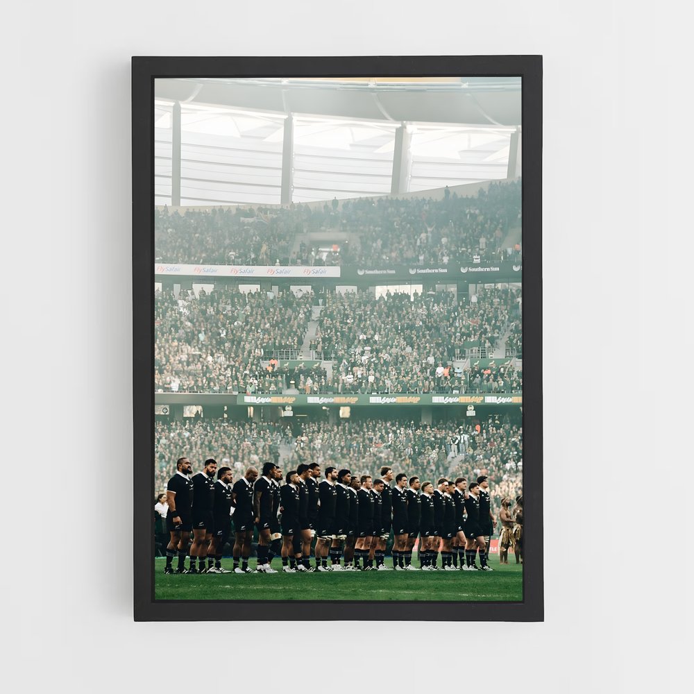 Poster Équipe en Marche – affiche Rugby (vue 2)